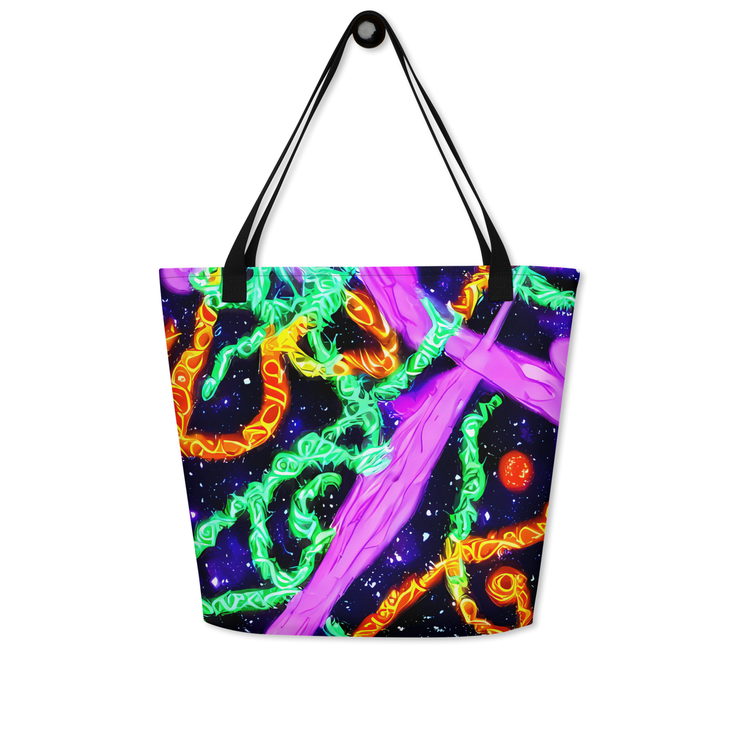 Large Tote Bag w/ Pocket - Enckell's Nebula