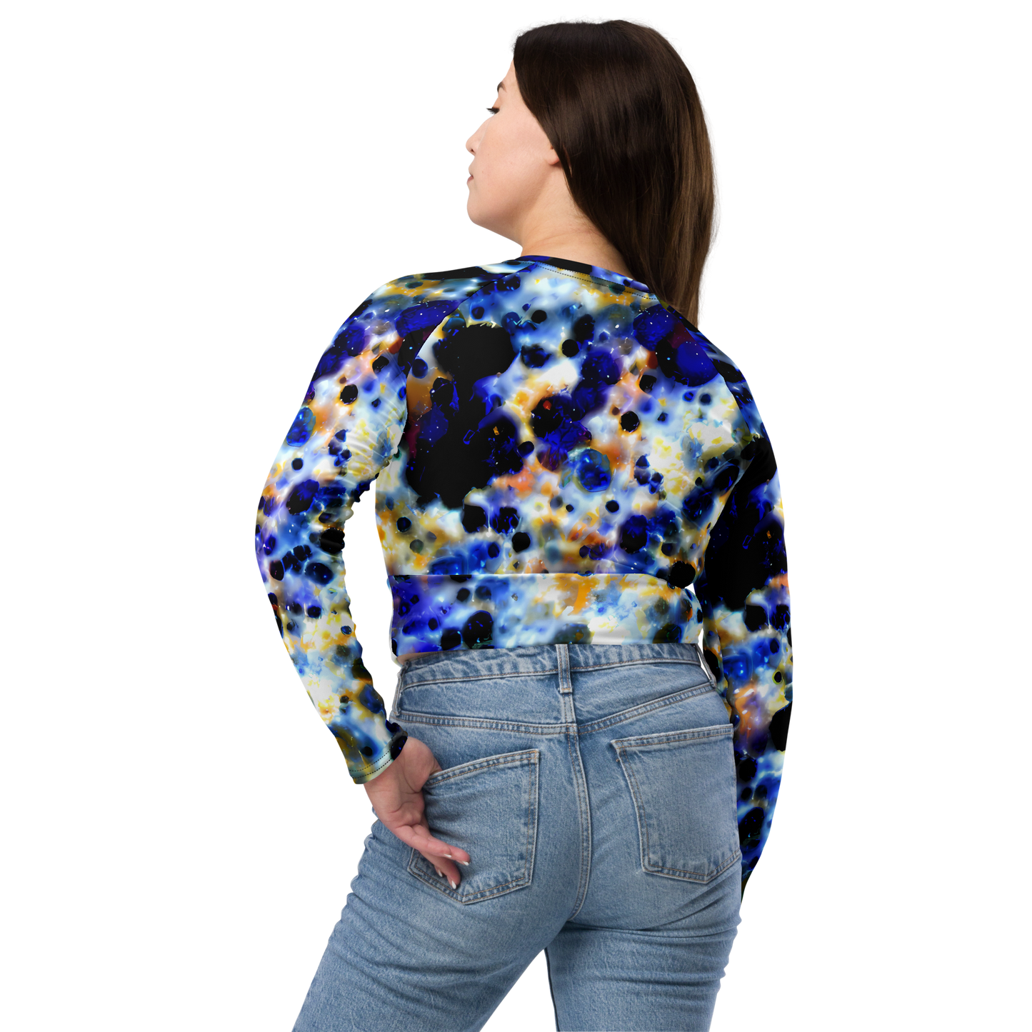 Long Sleeve Crop Top - Tarbell Haze
