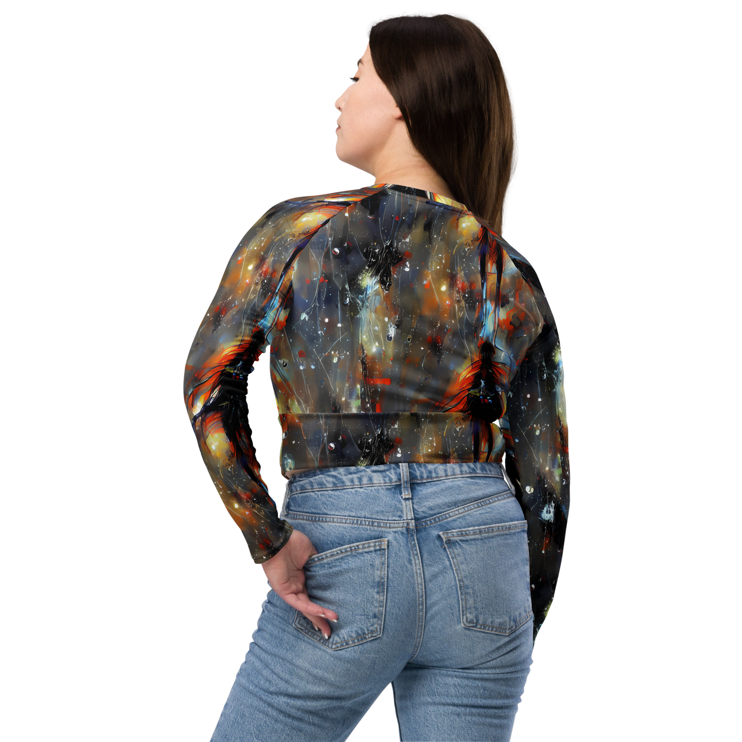 Long Sleeve Crop Top - Sidereal Threads