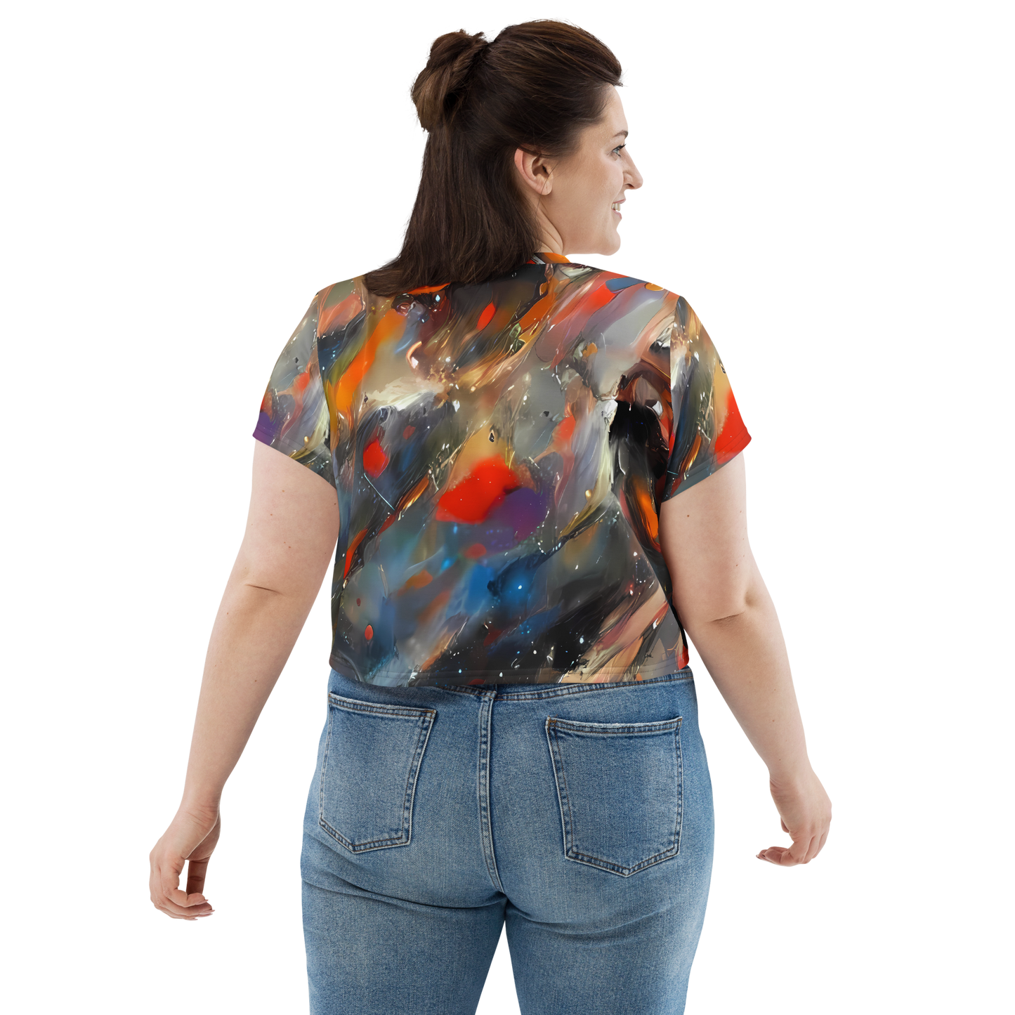 Women's Crop Tee - Palette Rush