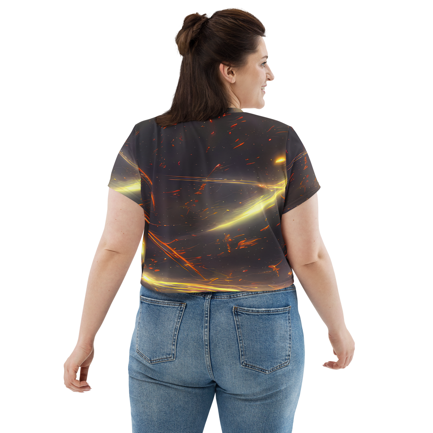 Women's Crop Tee - Stellar Arcana