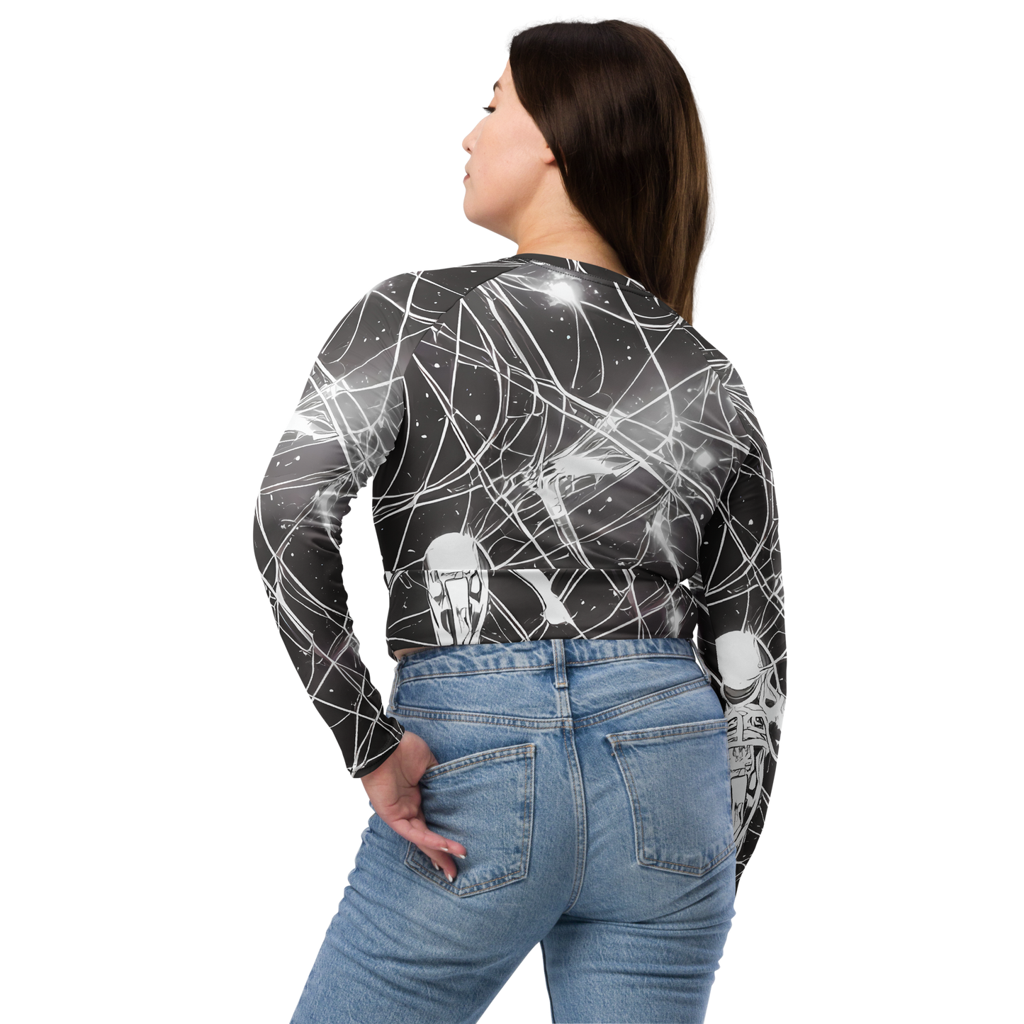 Long Sleeve Crop Top - Void Weavers