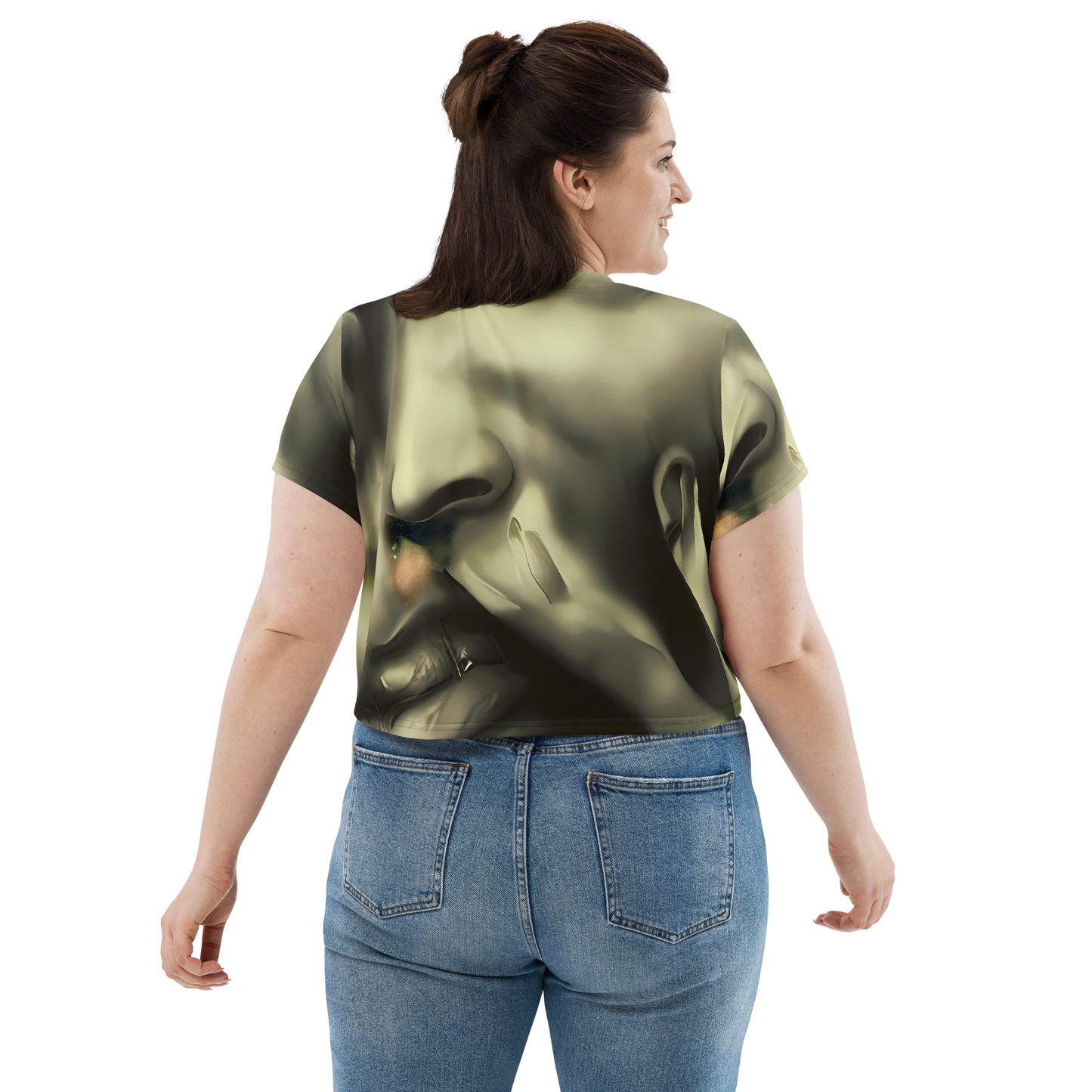 Women's Crop Tee - Newtonian Whisper