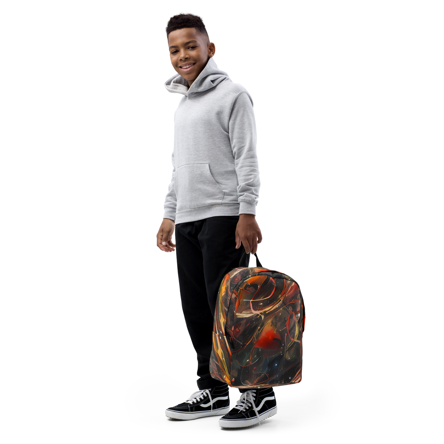 Minimalist Backpack - Temporal Vortex