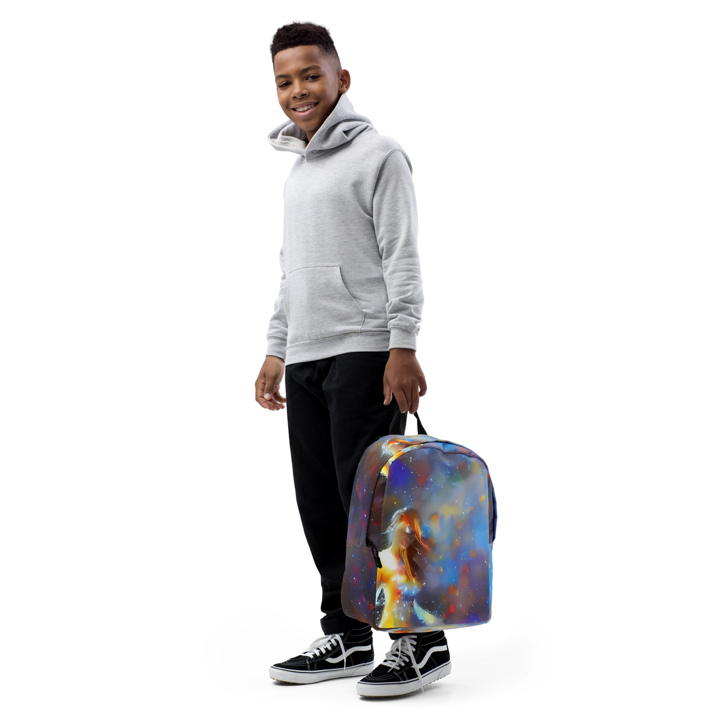 Minimalist Backpack - Impressionist Drift