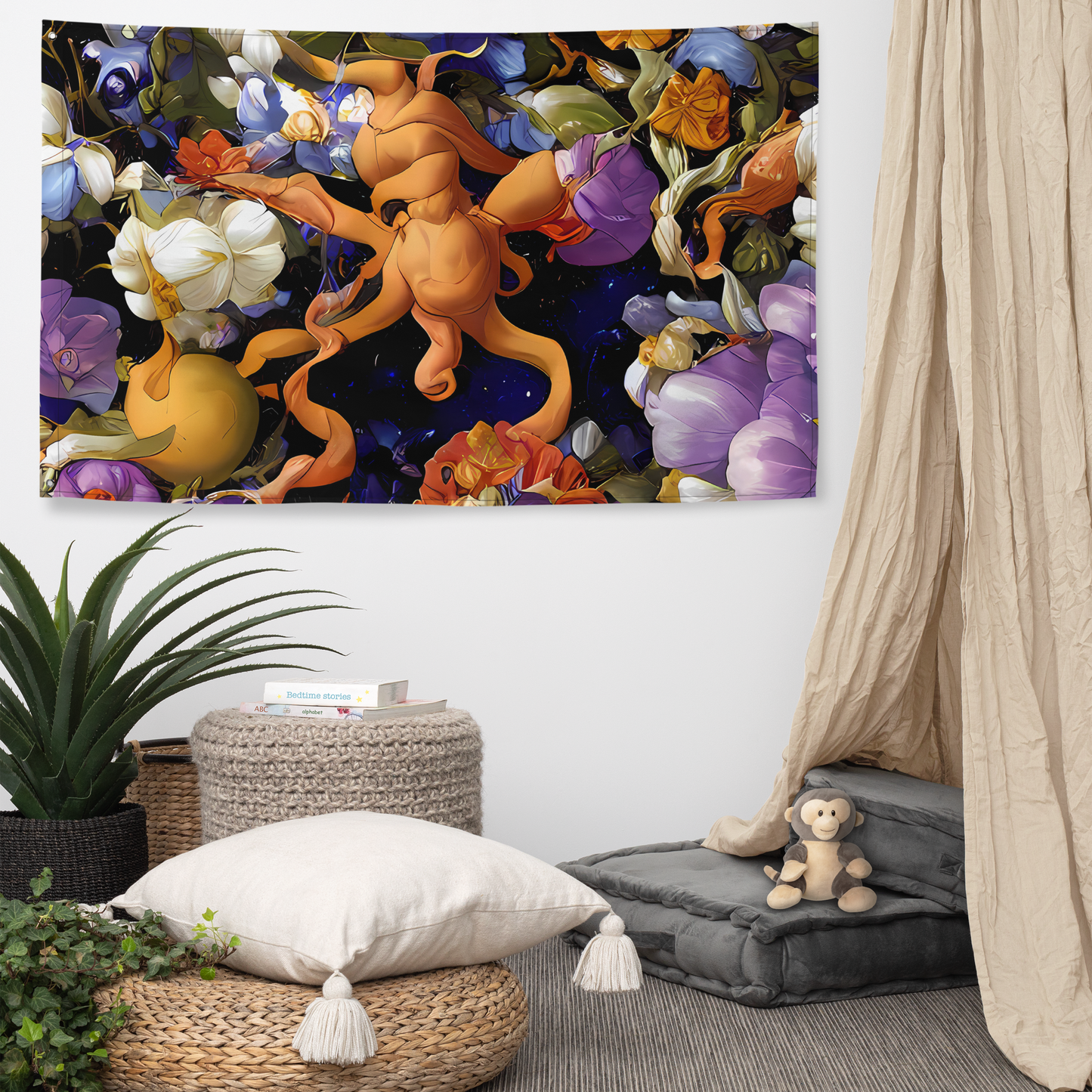 Flag - Blooming Cosmos