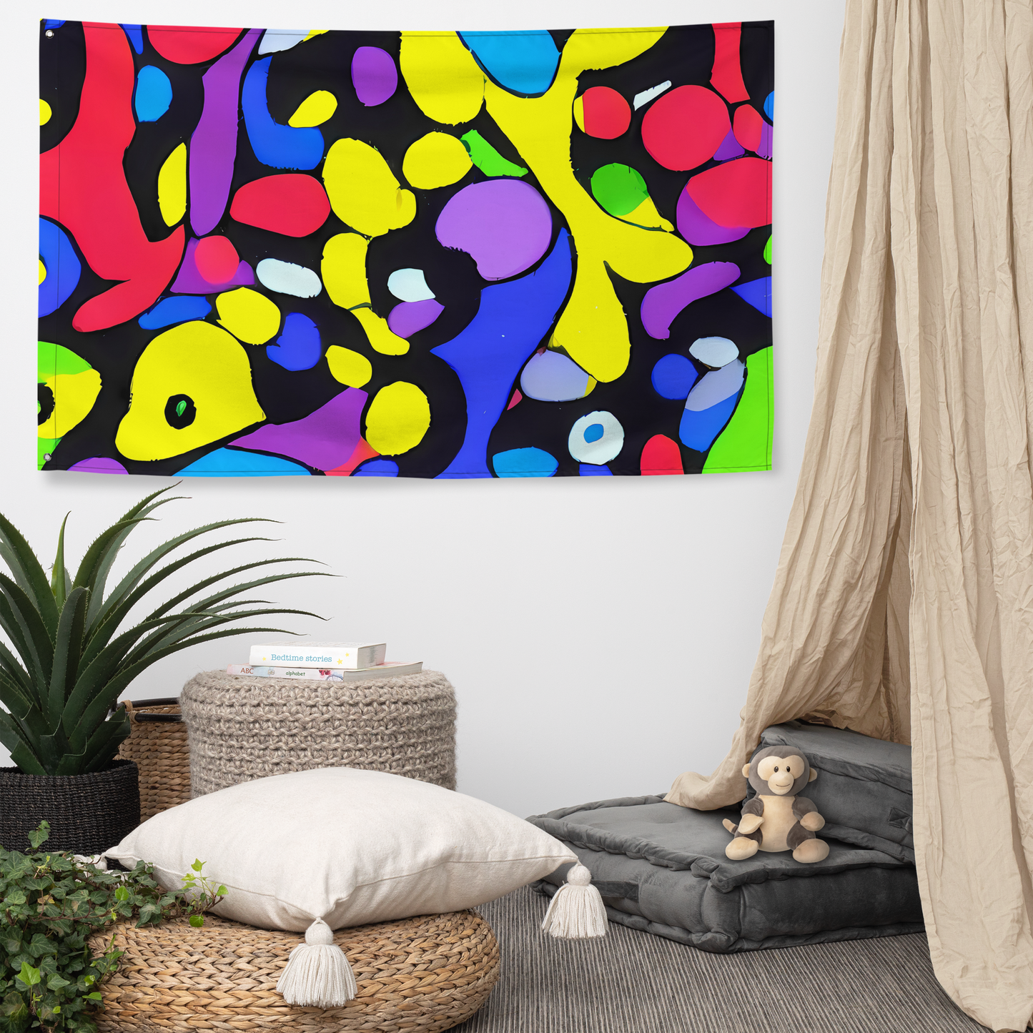 Flag - Miró's Mosaic