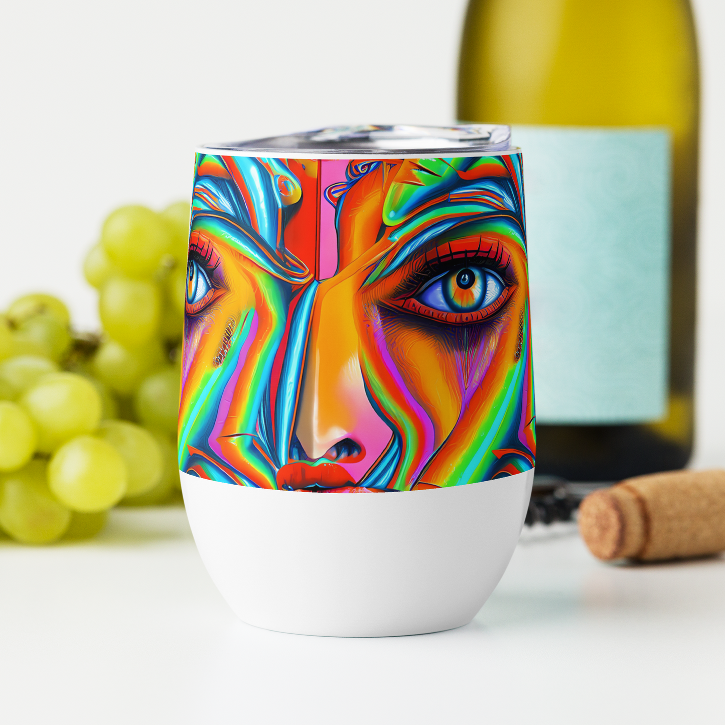 Wine Tumbler - Kaleidovisions