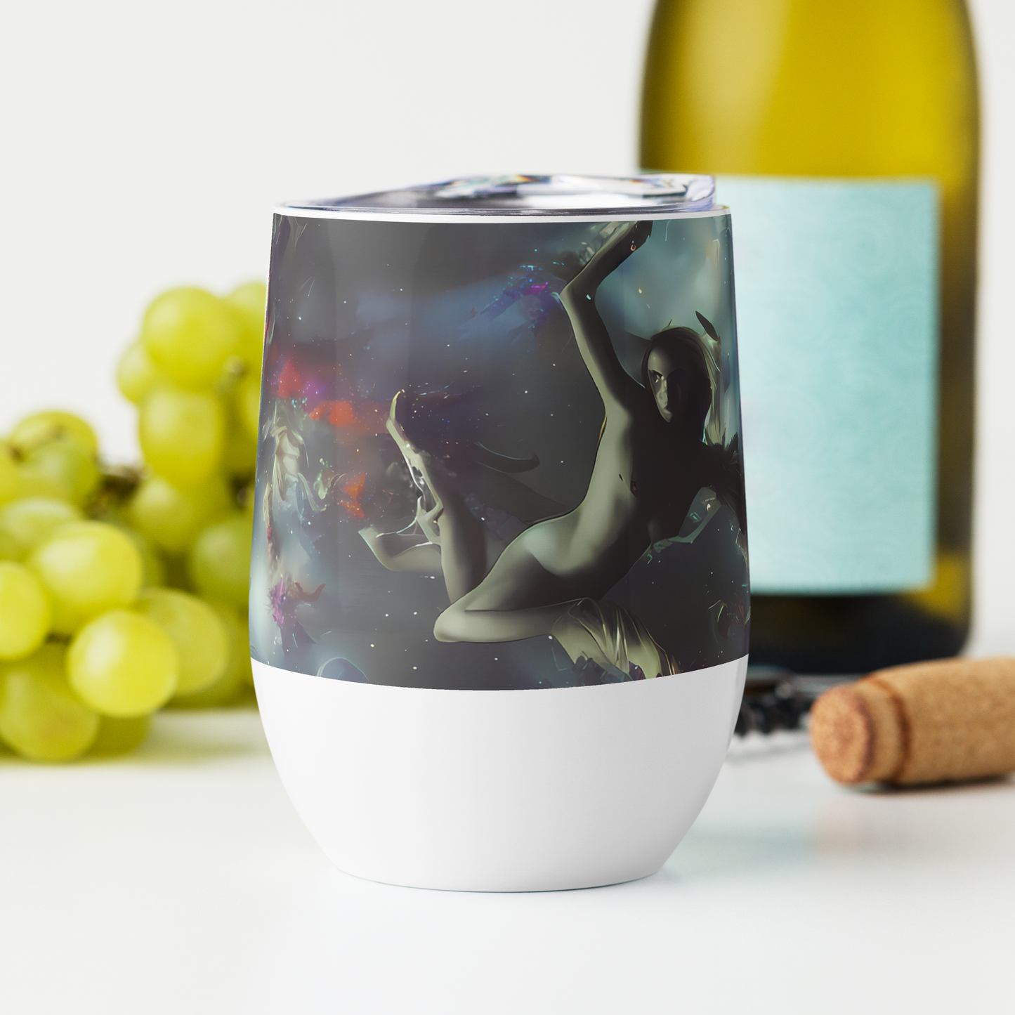 Wine Tumbler - Cosmic Dancer
