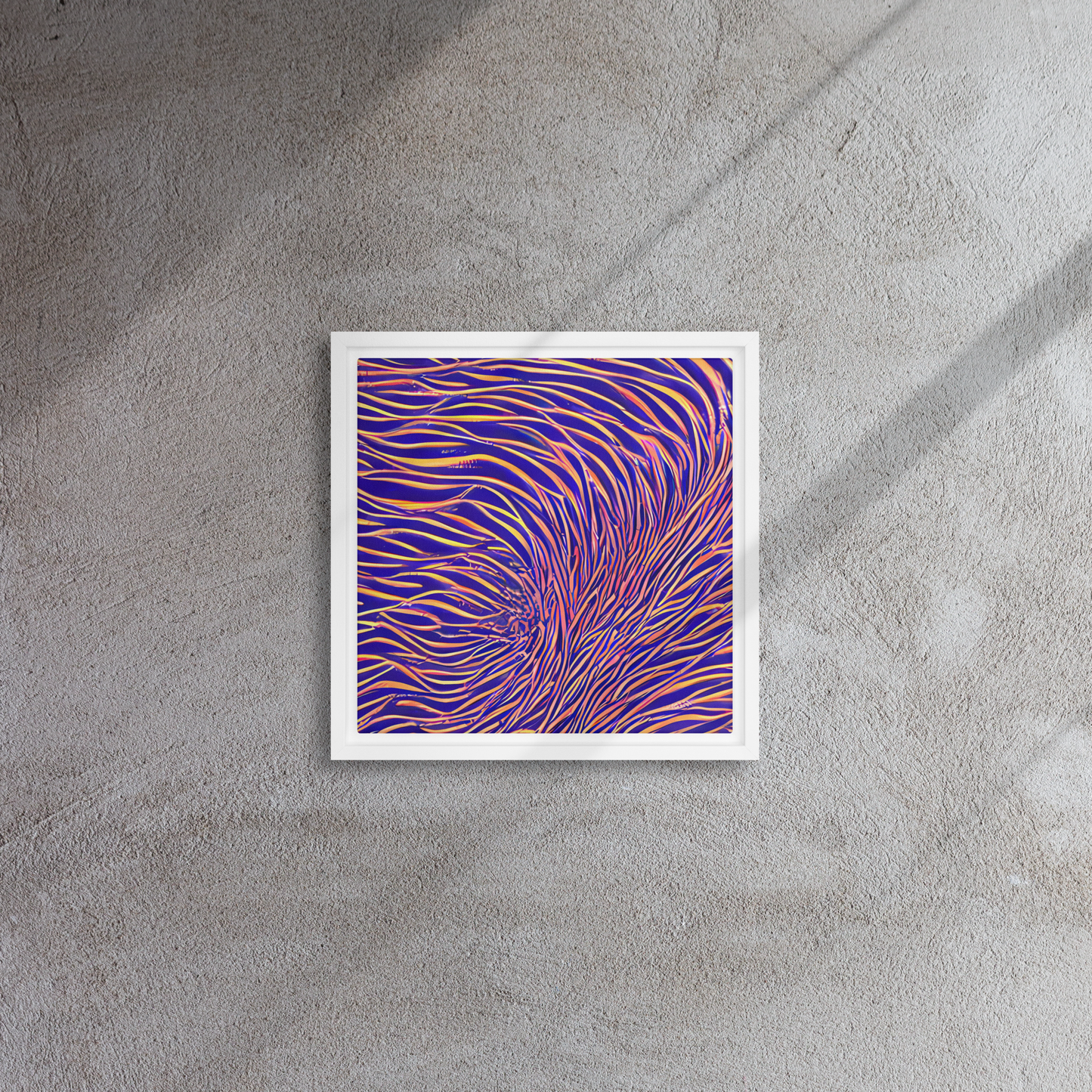Framed Canvas - Vortex Strands