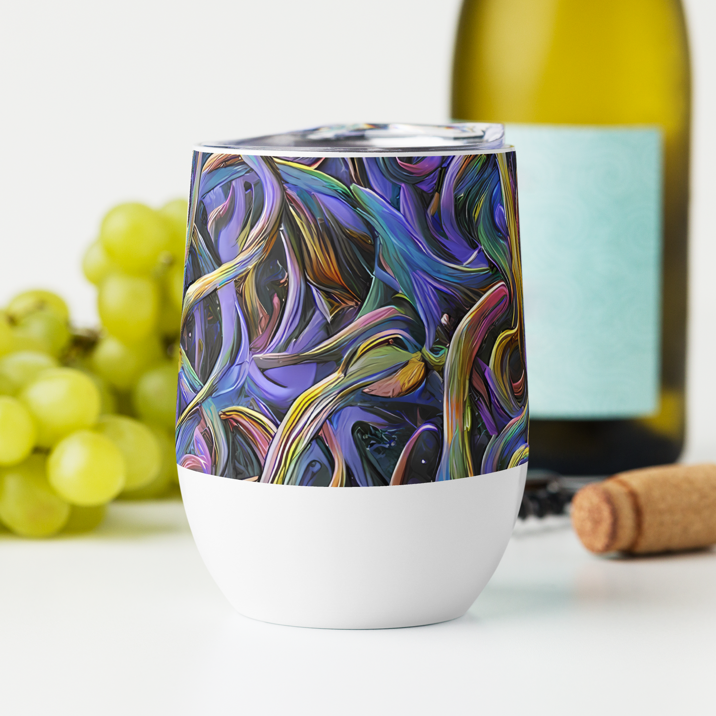 Wine Tumbler - Tanning Twirl