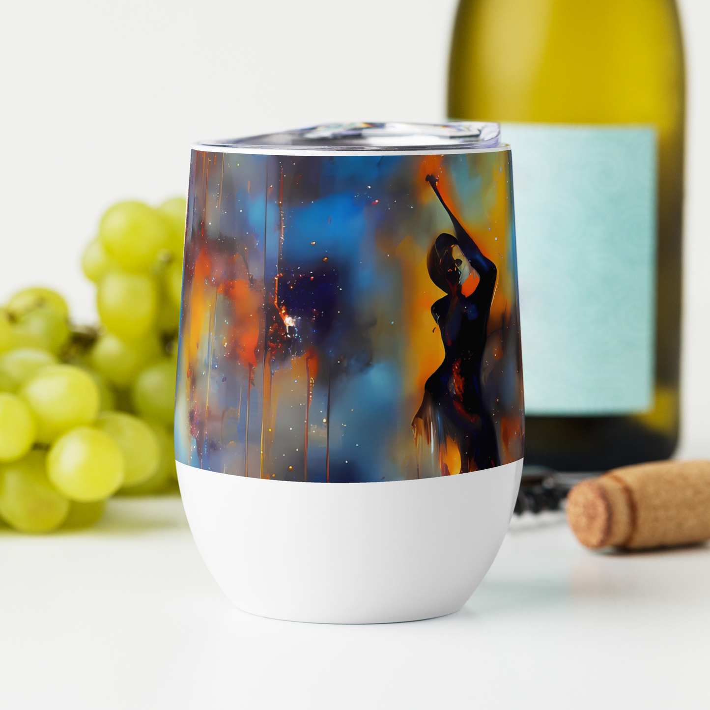 Wine Tumbler - Cobalt Vogue