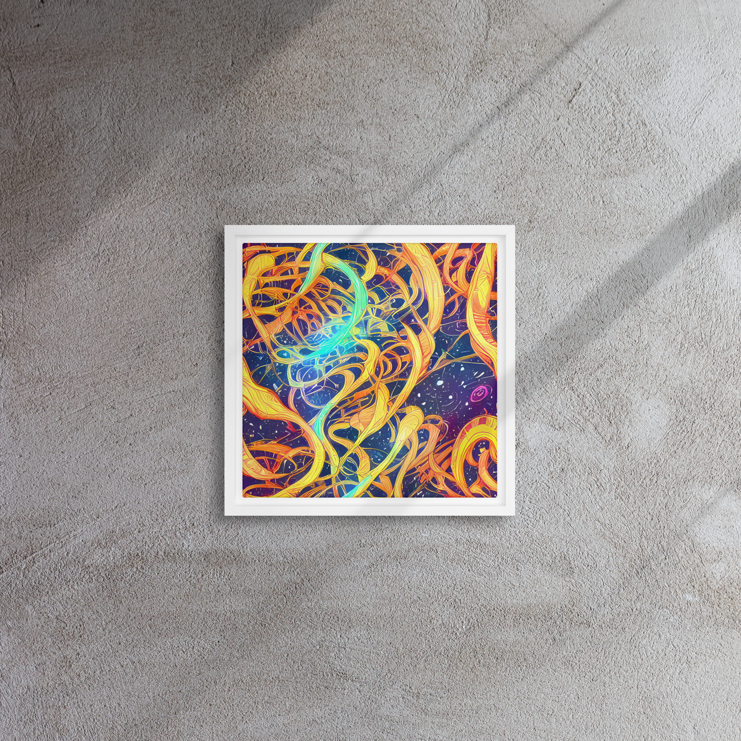 Framed Canvas - Granov Vortex