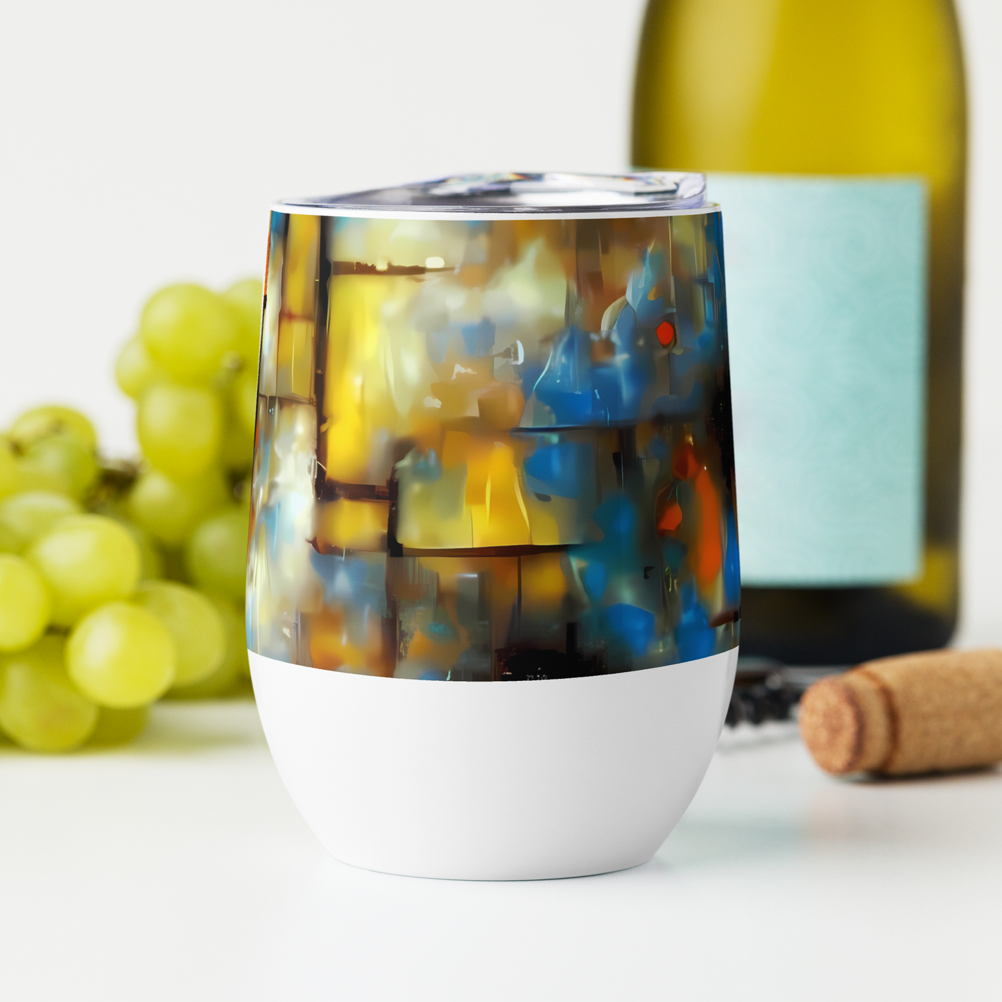 Wine Tumbler - Kohn Cubism
