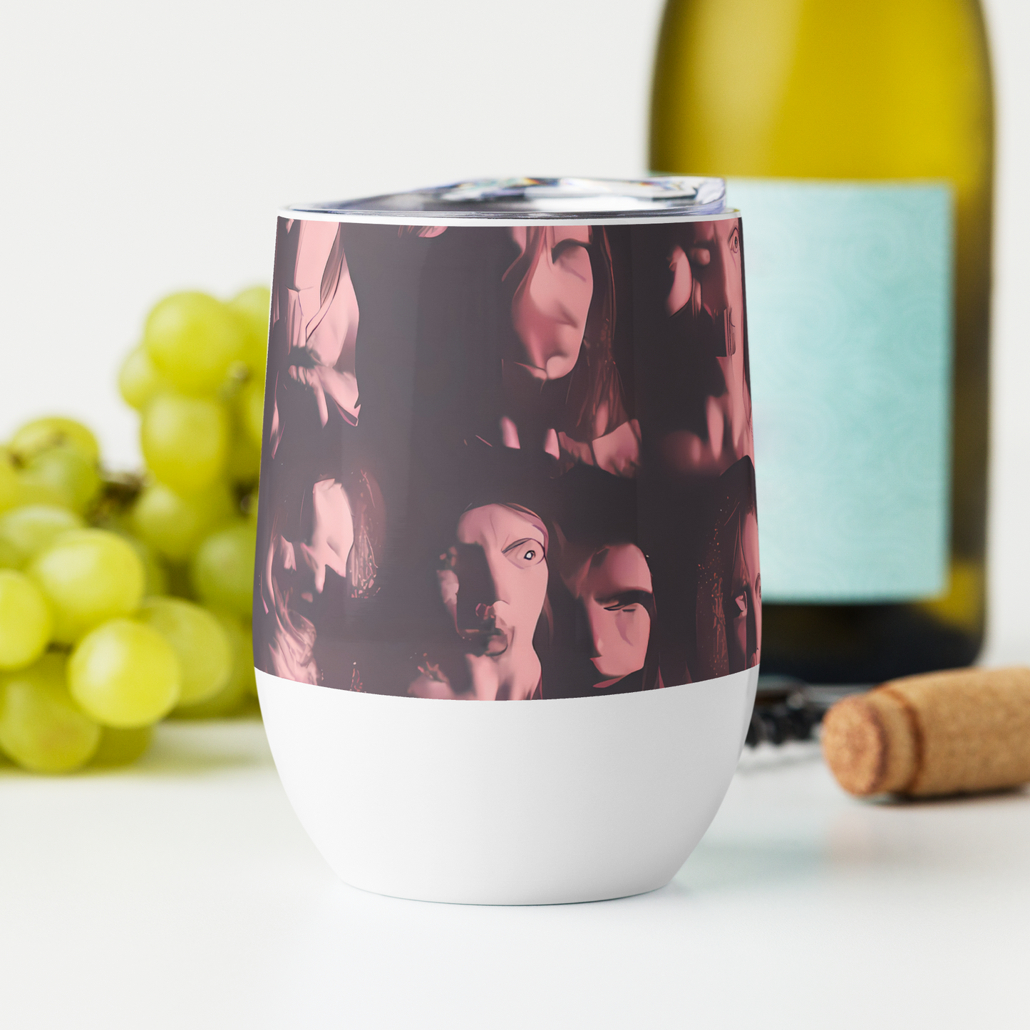Wine Tumbler - Portrait Whispers