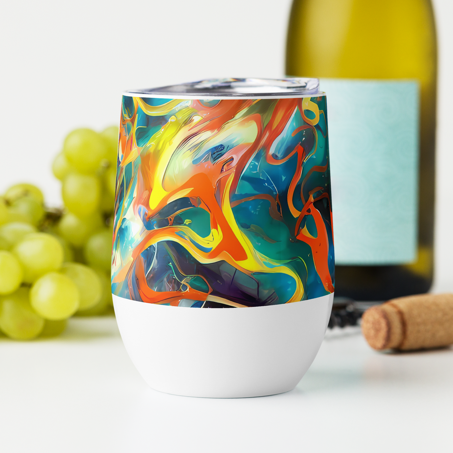 Wine Tumbler - Cecily’S Swirl