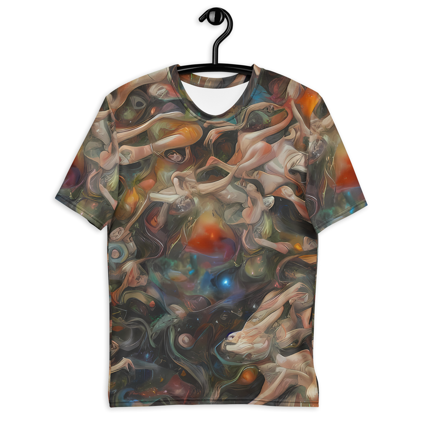 Men's Crew Neck T-Shirt - Copper Swirl