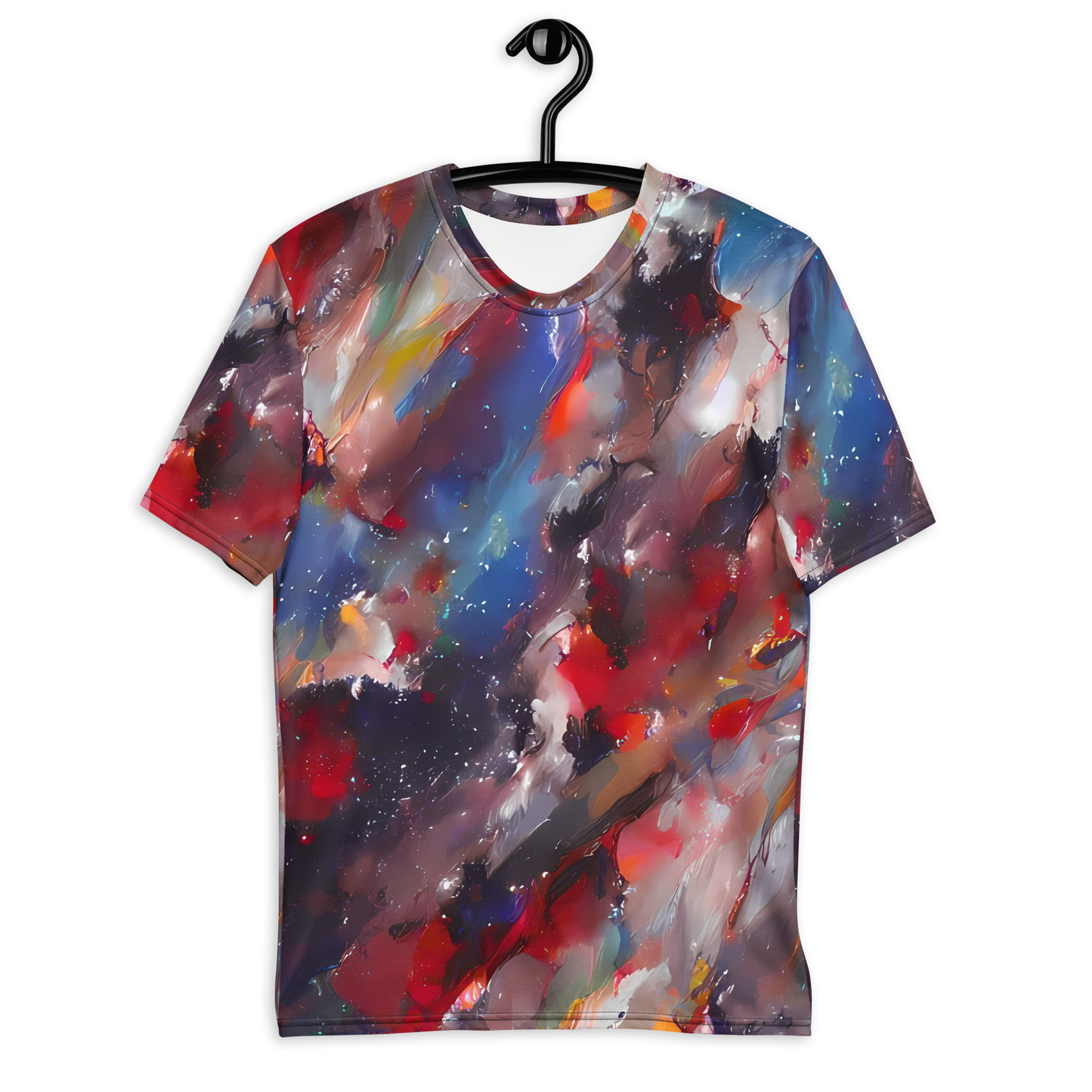 Men's Crew Neck T-Shirt - Passionate Brush