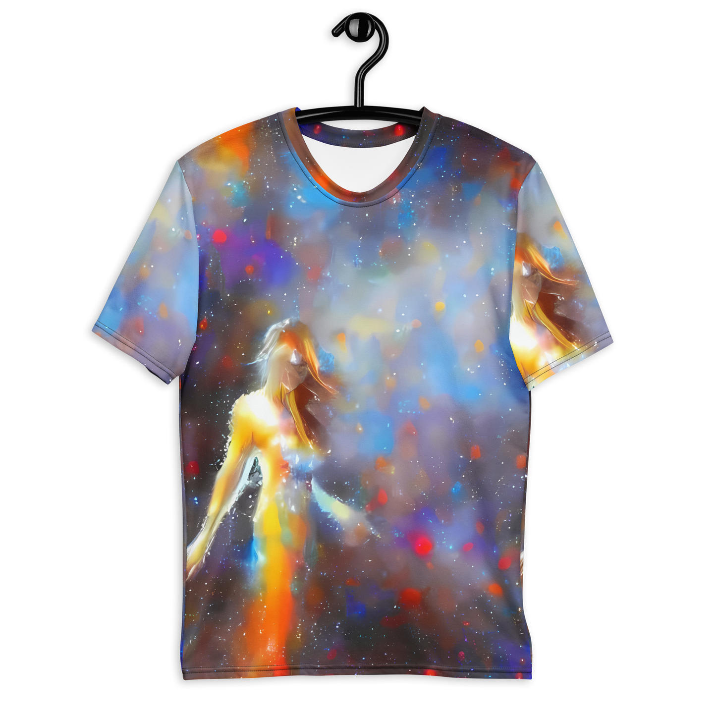 Men's Crew Neck T-Shirt - Impressionist Drift