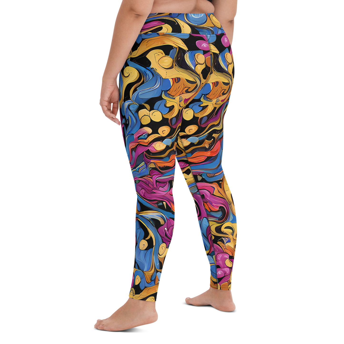 Yoga Leggings - Bosschaert Whorls