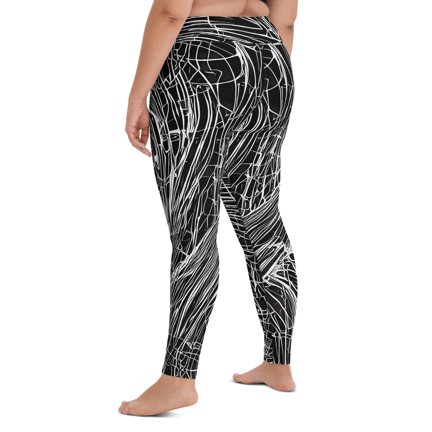Yoga Leggings - Biomech Spiral