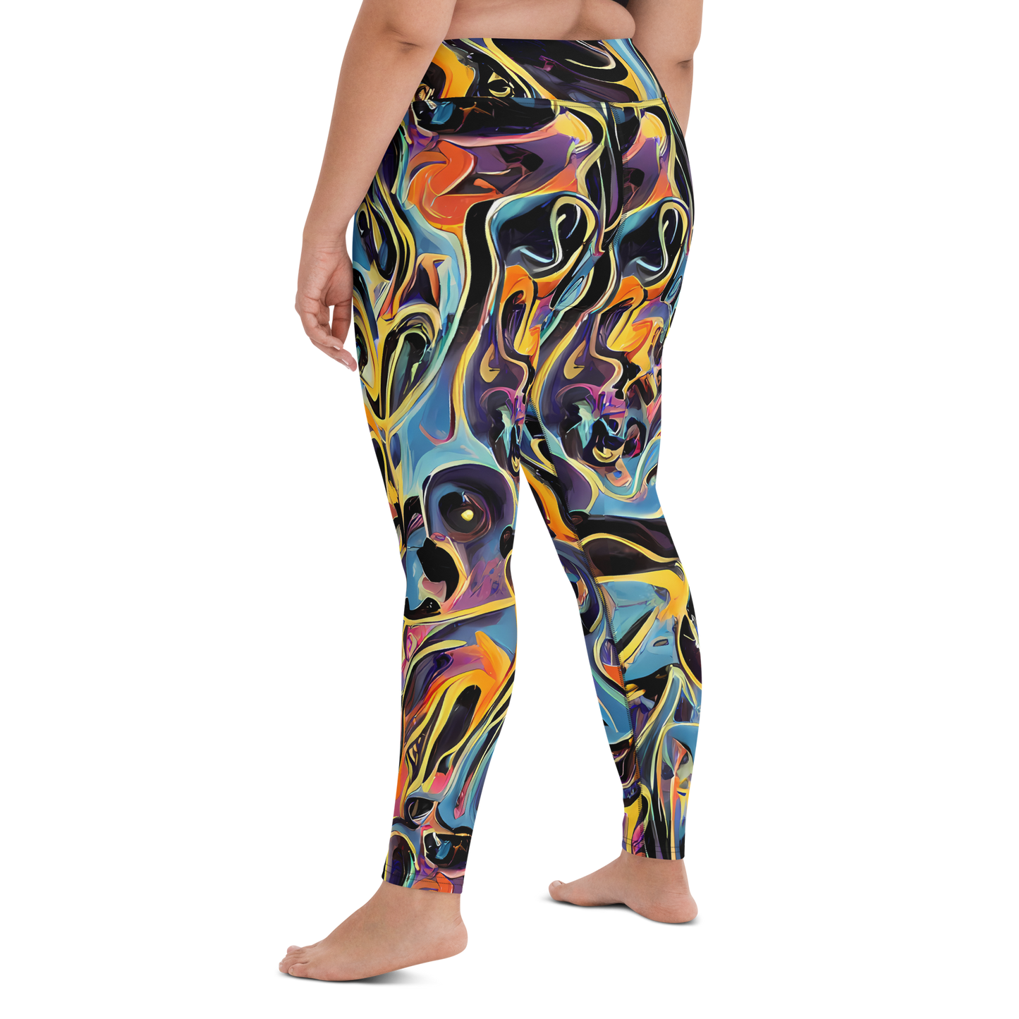 Yoga Leggings - Newtonian Rhapsody