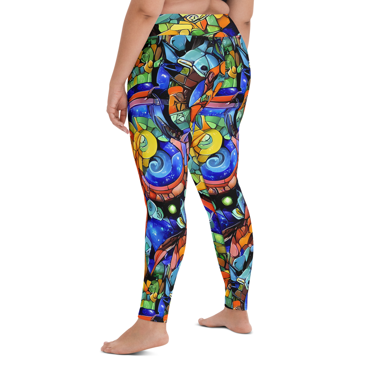 Yoga Leggings - Cascade Muralista