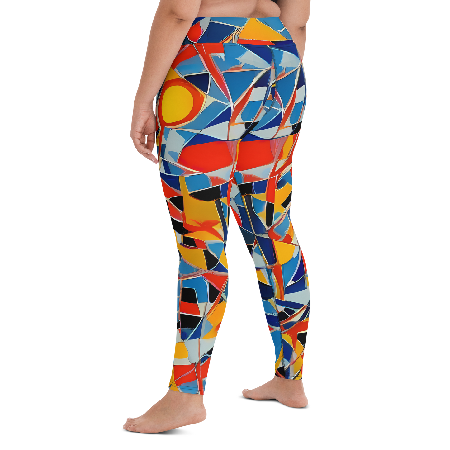 Yoga Leggings - Abstract Mingle