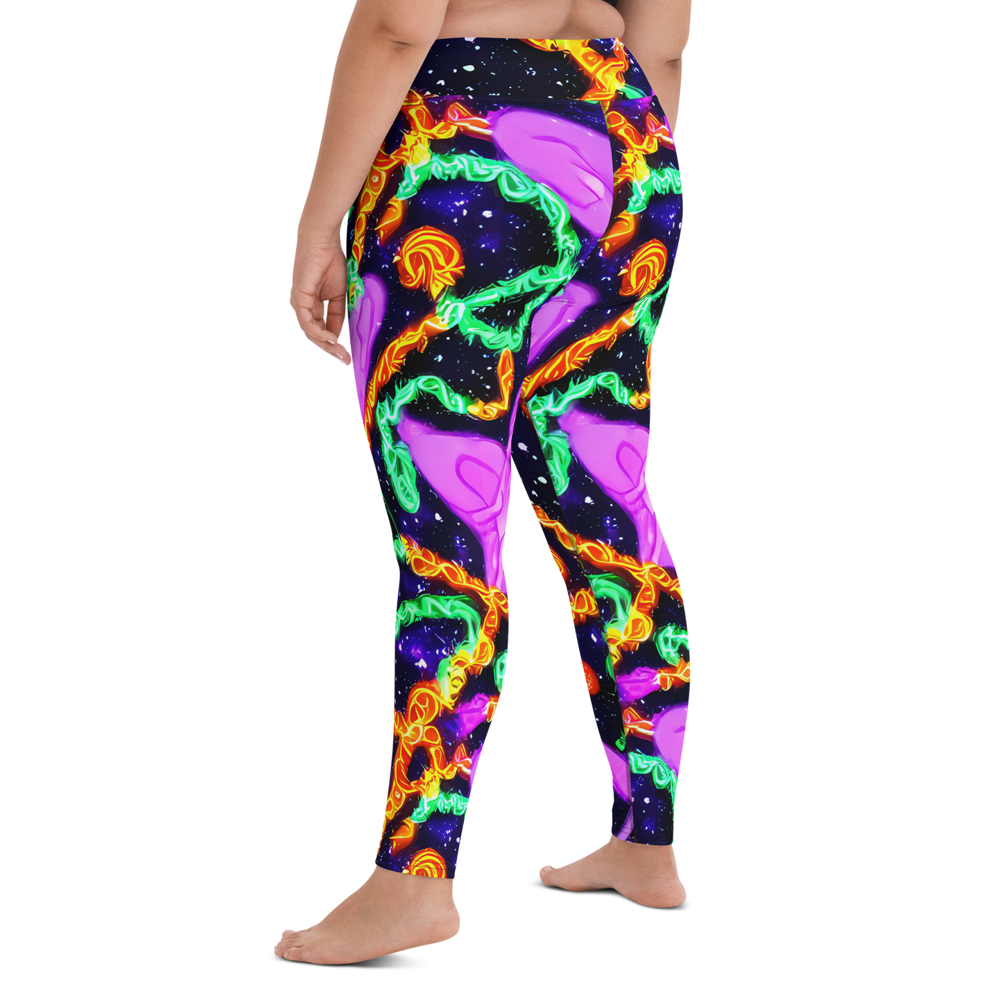 Yoga Leggings - Enckell's Nebula