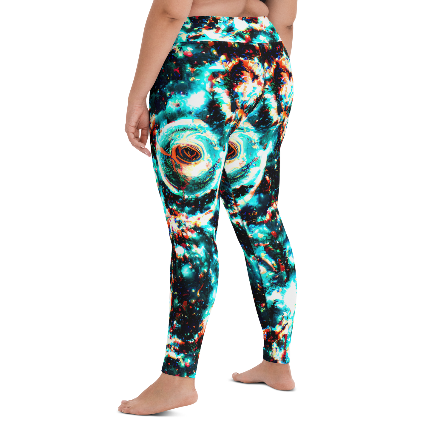 Yoga Leggings - Whirlpool Dream