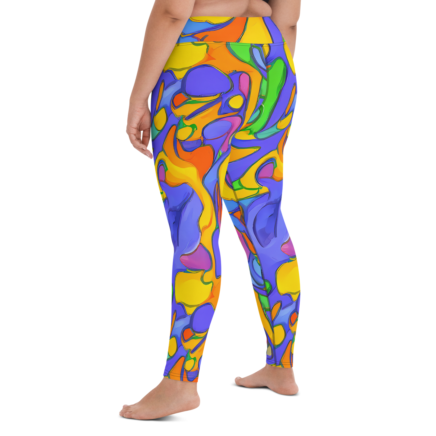 Yoga Leggings - Joffe Swirl
