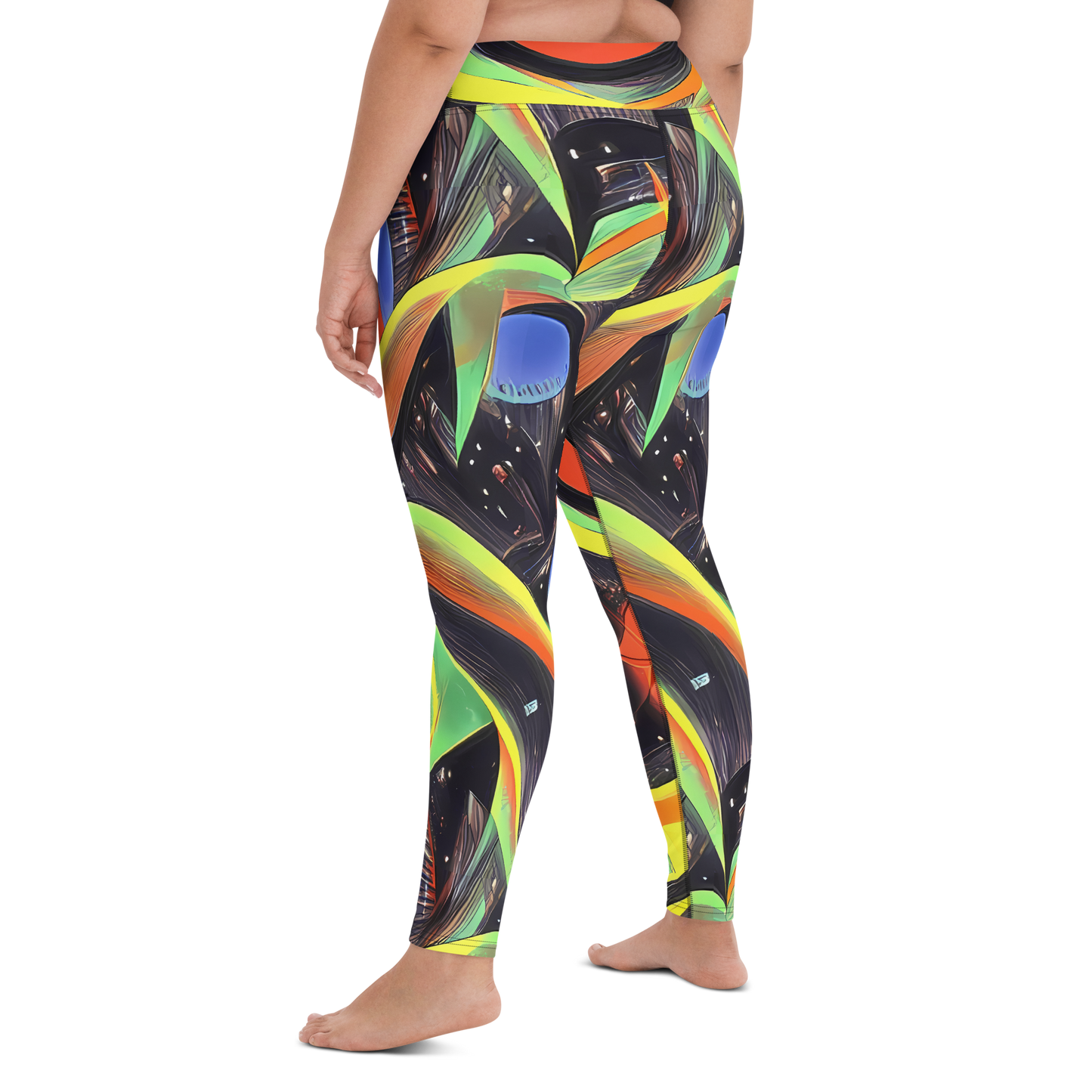 Yoga Leggings - Tenggren Whirl