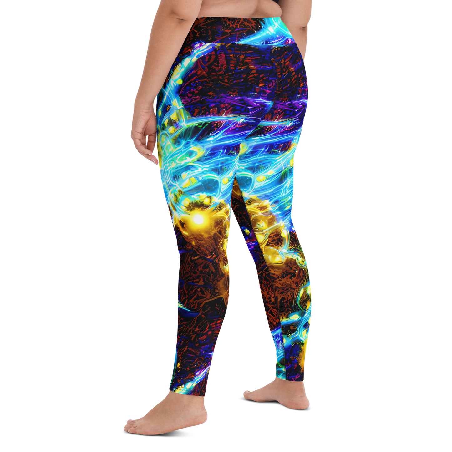 Yoga Leggings - Neon Füssli