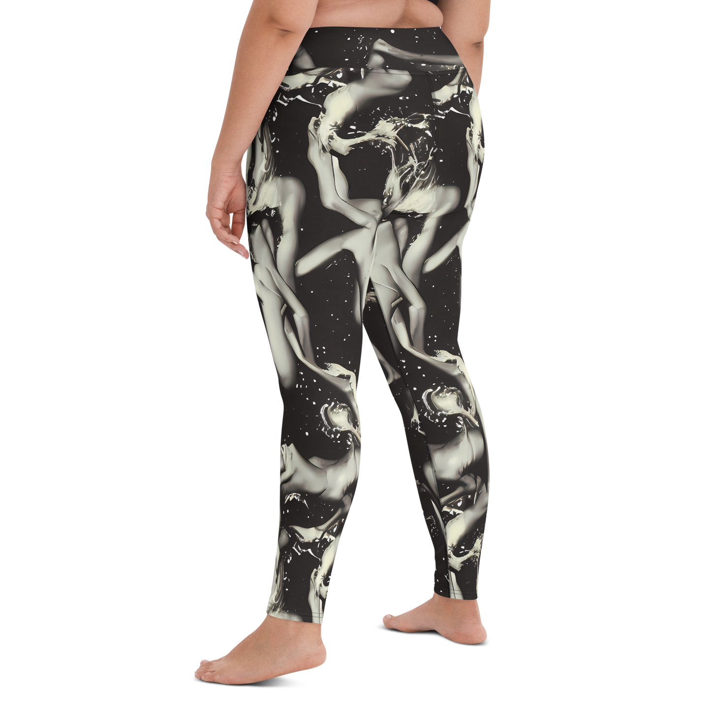 Yoga Leggings - Newton's Silhouette