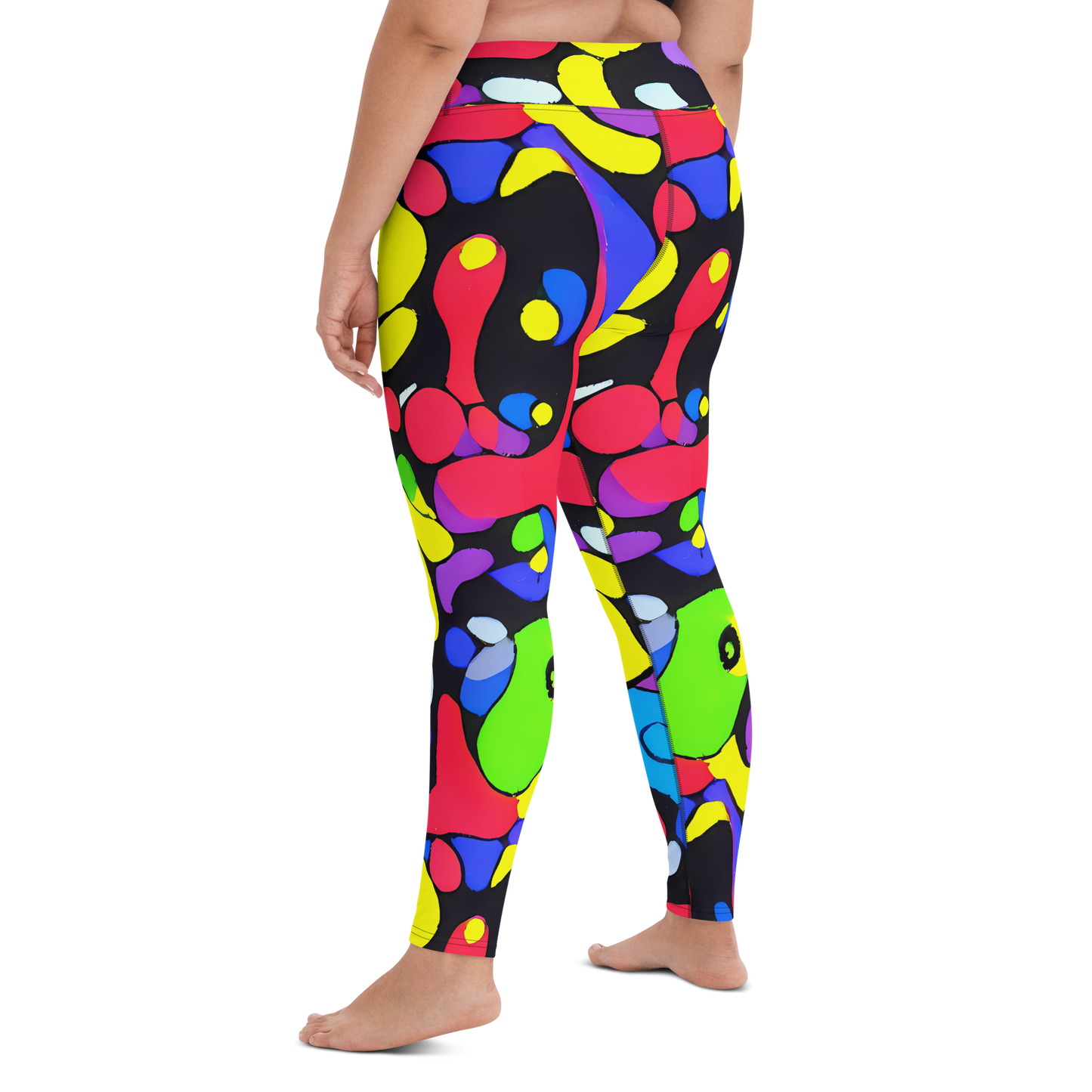 Yoga Leggings - Miró's Mosaic