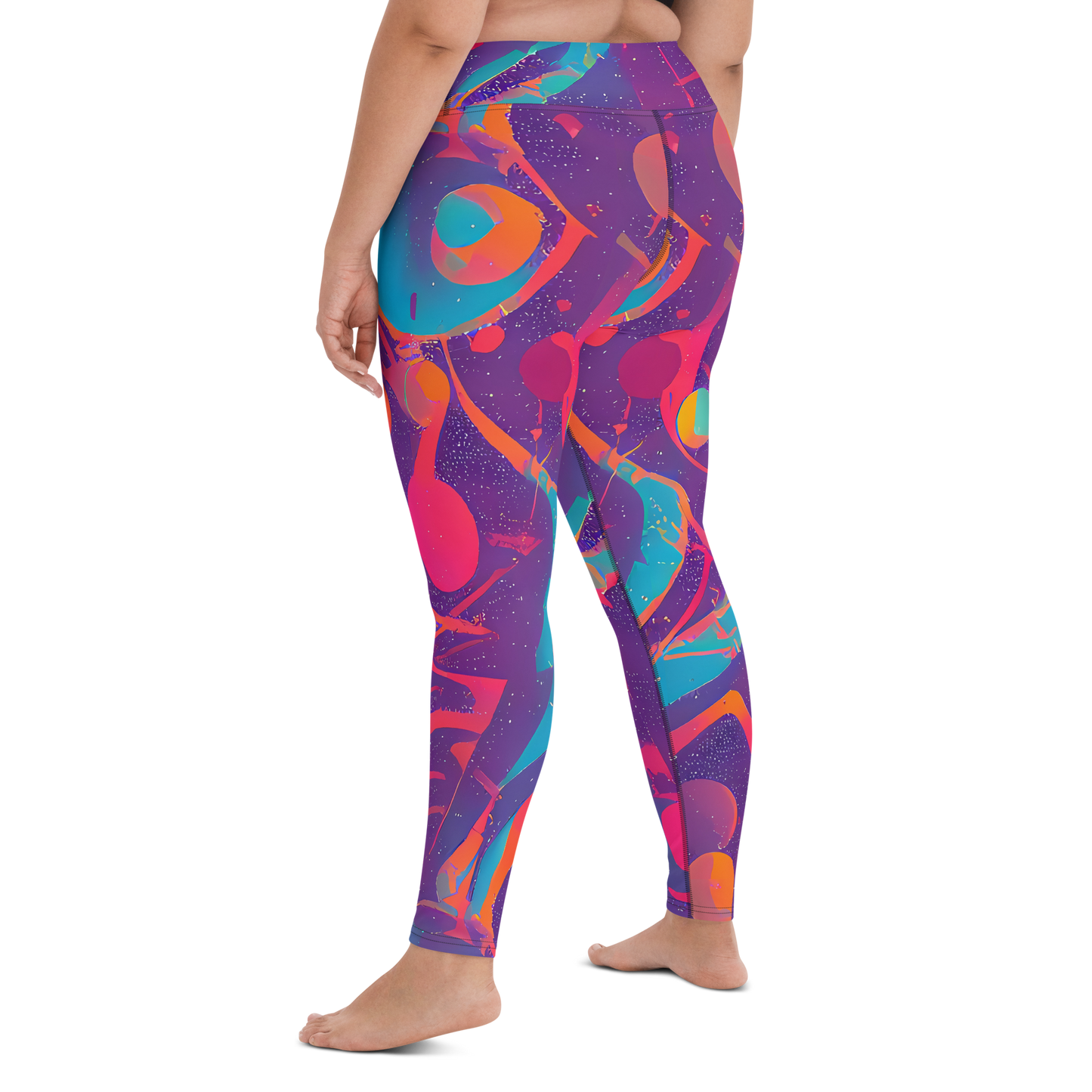 Yoga Leggings - Spheric Rhapsody