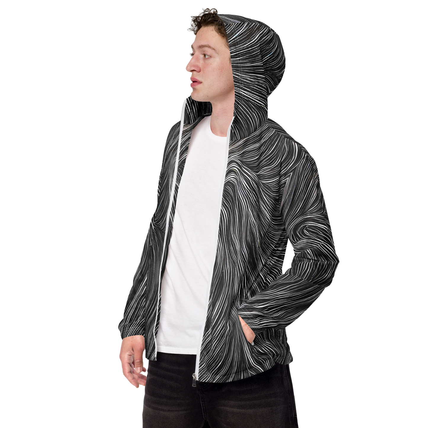Men's Windbreaker - Wirth Waves