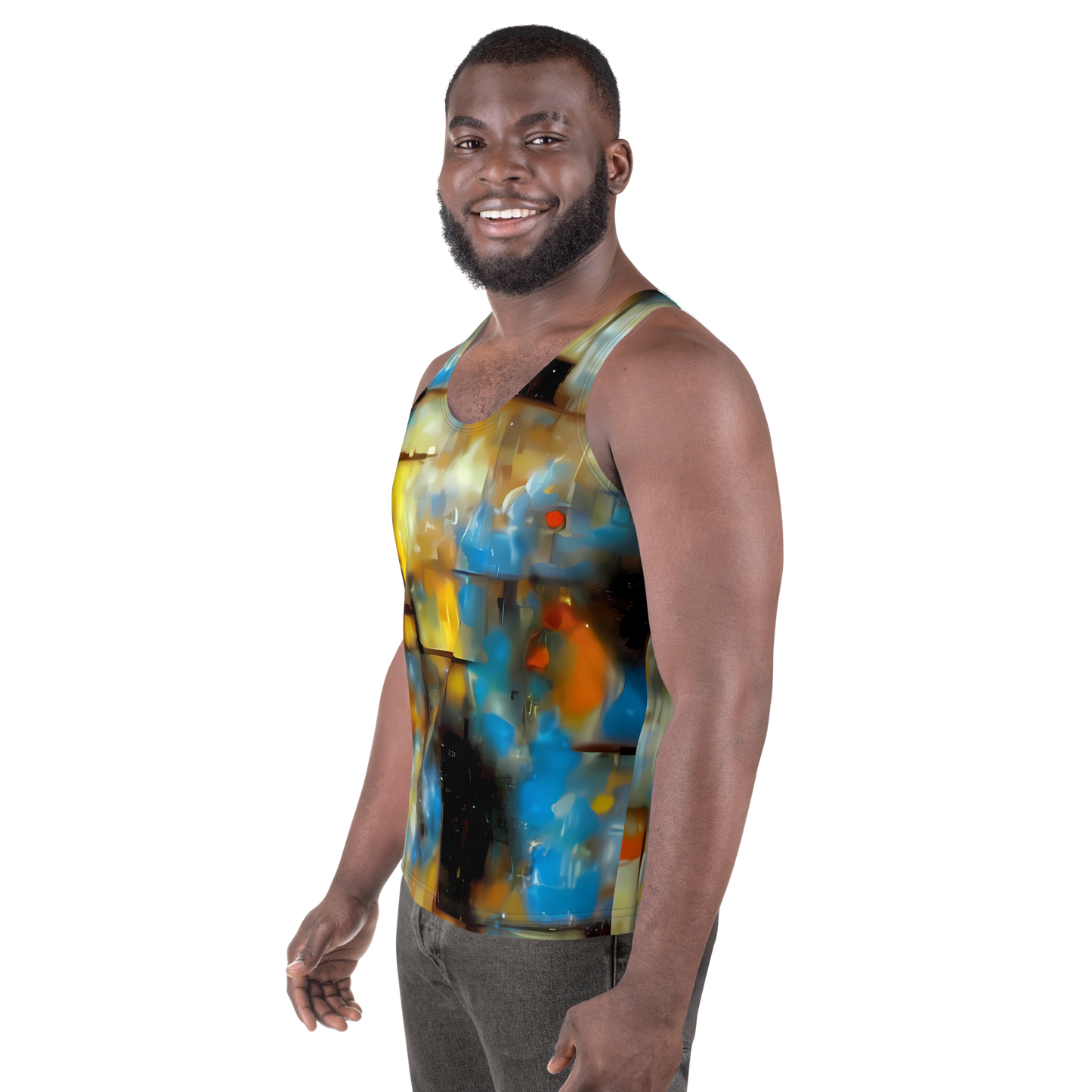 Men's Tank Top - Kohn Cubism