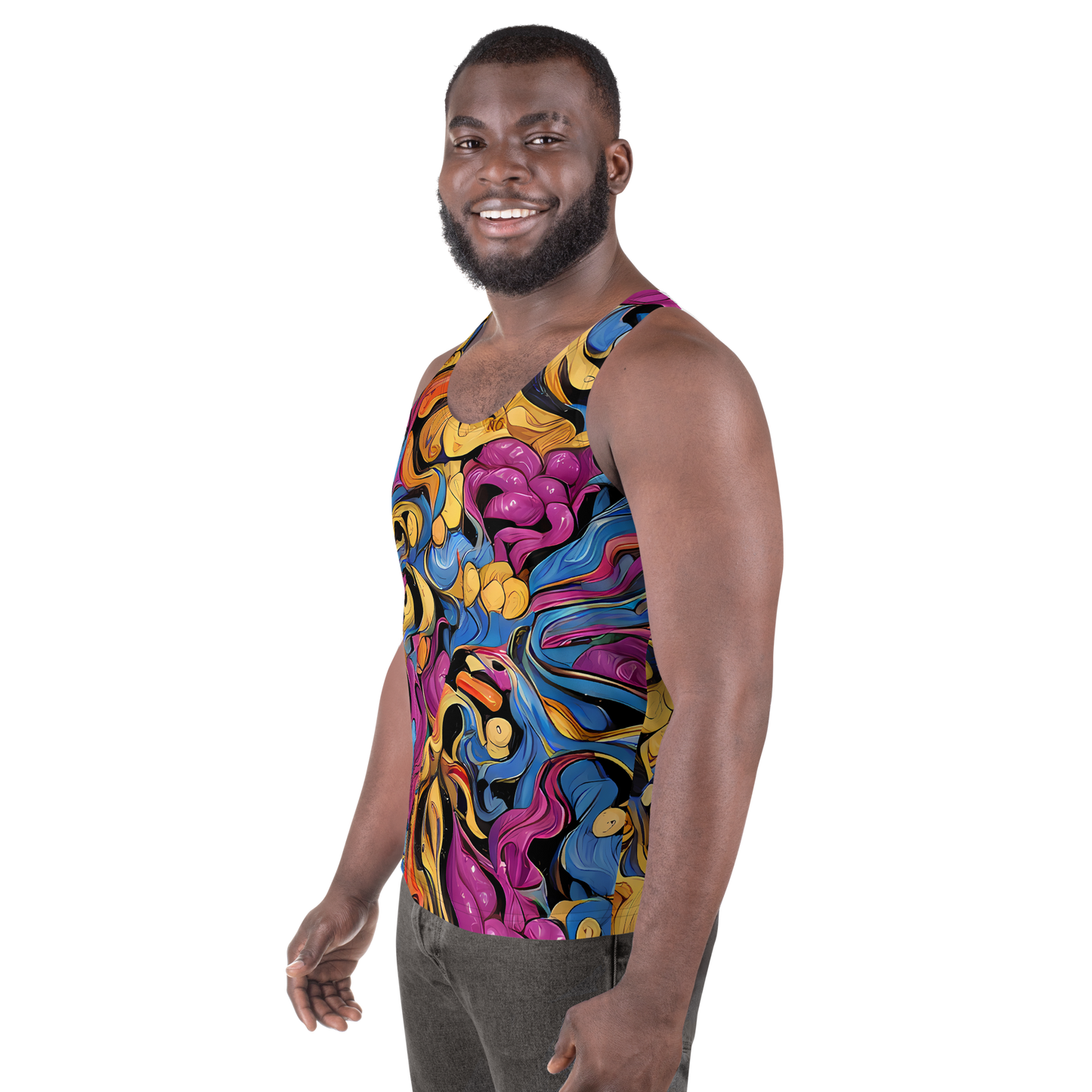 Men's Tank Top - Bosschaert Whorls