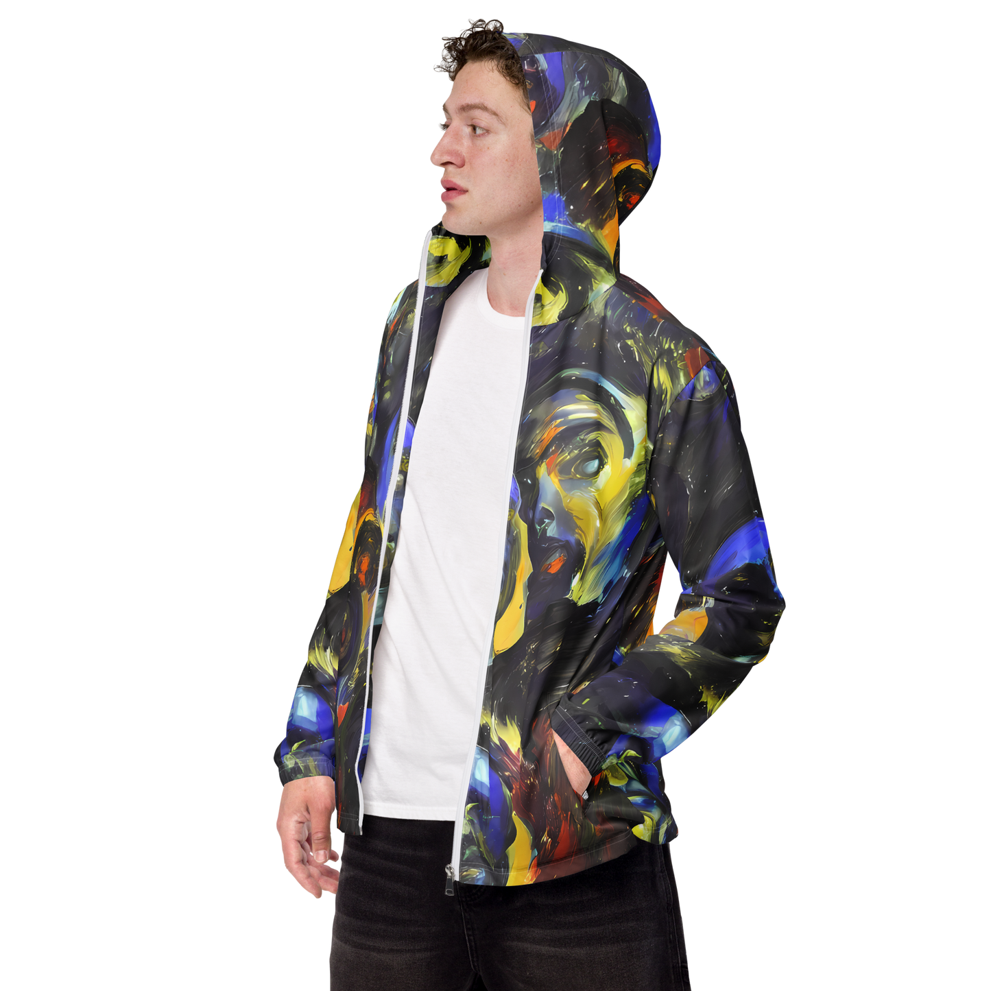 Men's Windbreaker - Corinthian Gaze