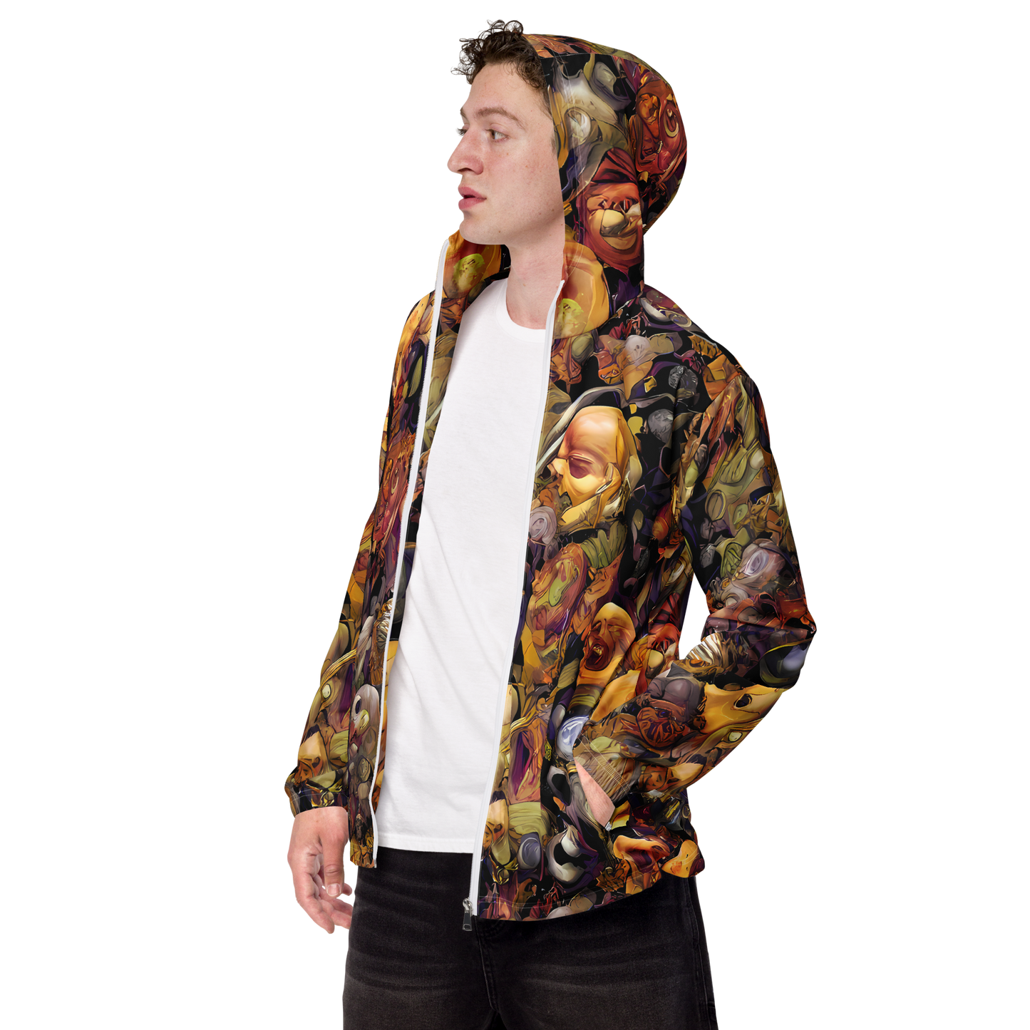 Men's Windbreaker - Arcimboldo Abundance