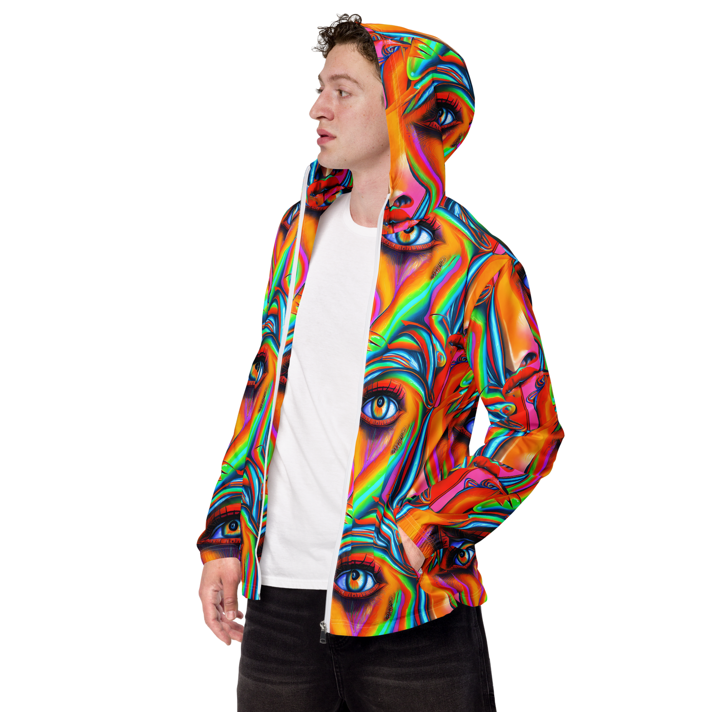 Men's Windbreaker - Kaleidovisions