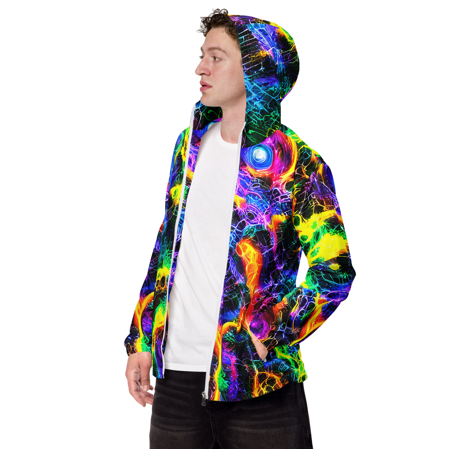 Men's Windbreaker - Vivid Veil