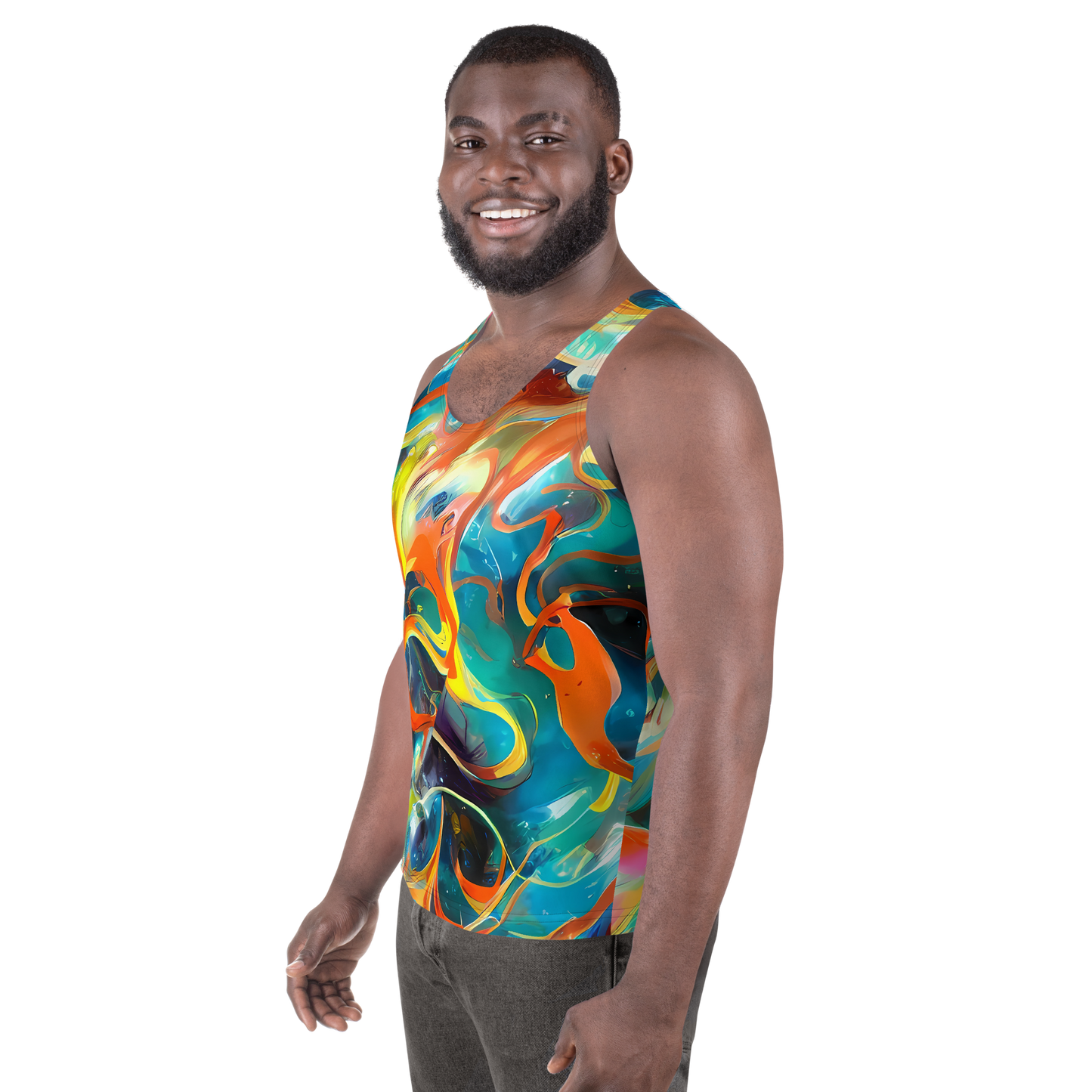 Men's Tank Top - Cecily’S Swirl