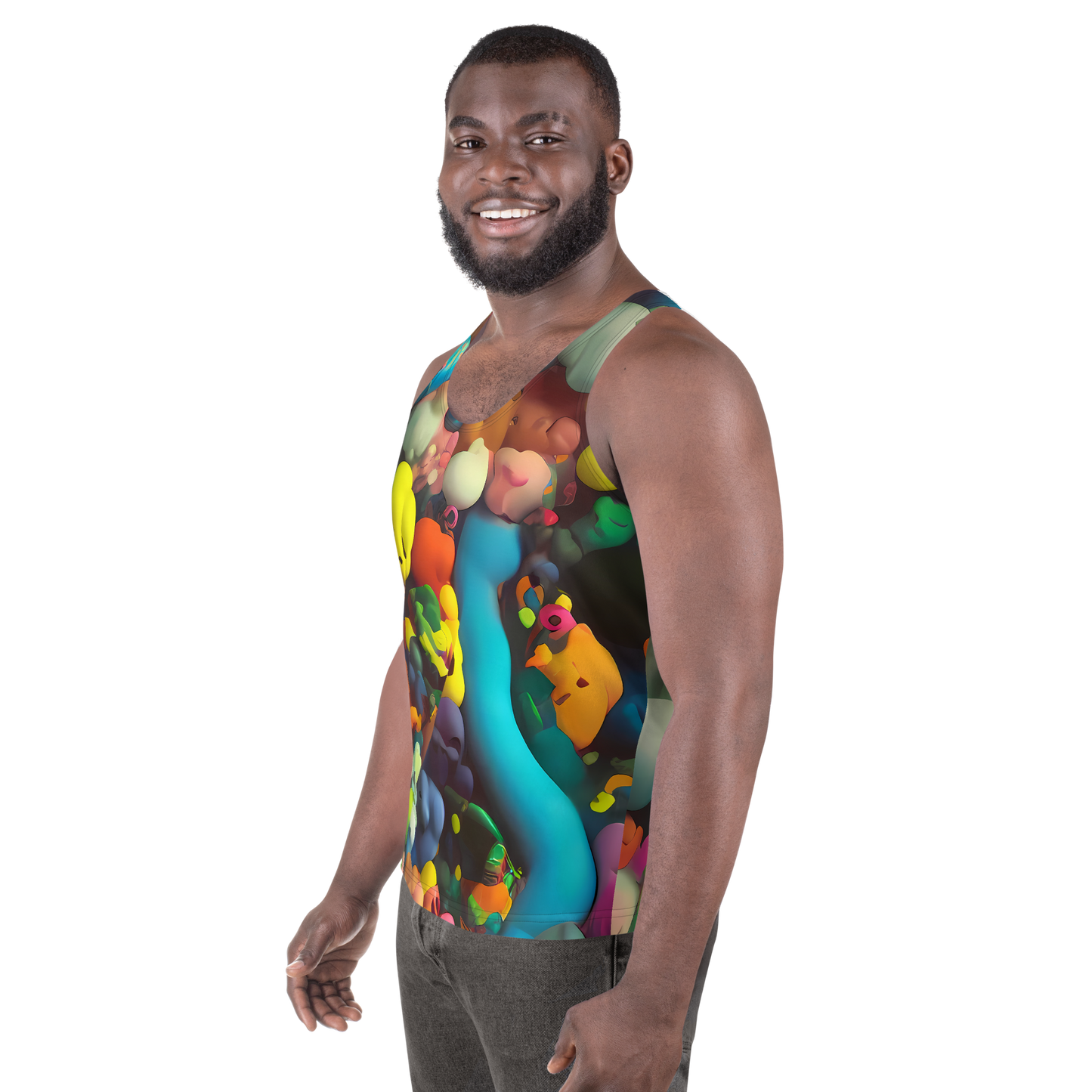 Men's Tank Top - Bubble Pop Art