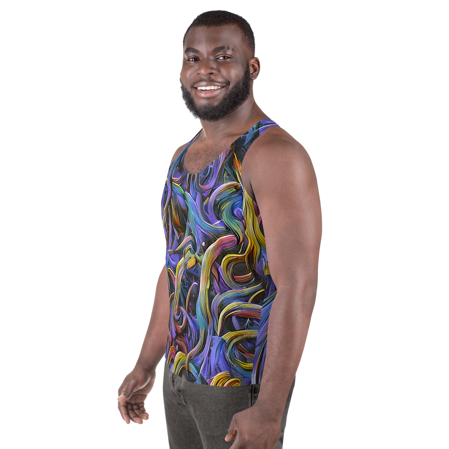 Men's Tank Top - Tanning Twirl