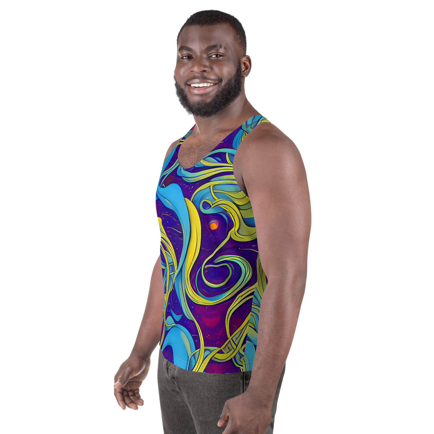 Men's Tank Top - Stellar Swirls
