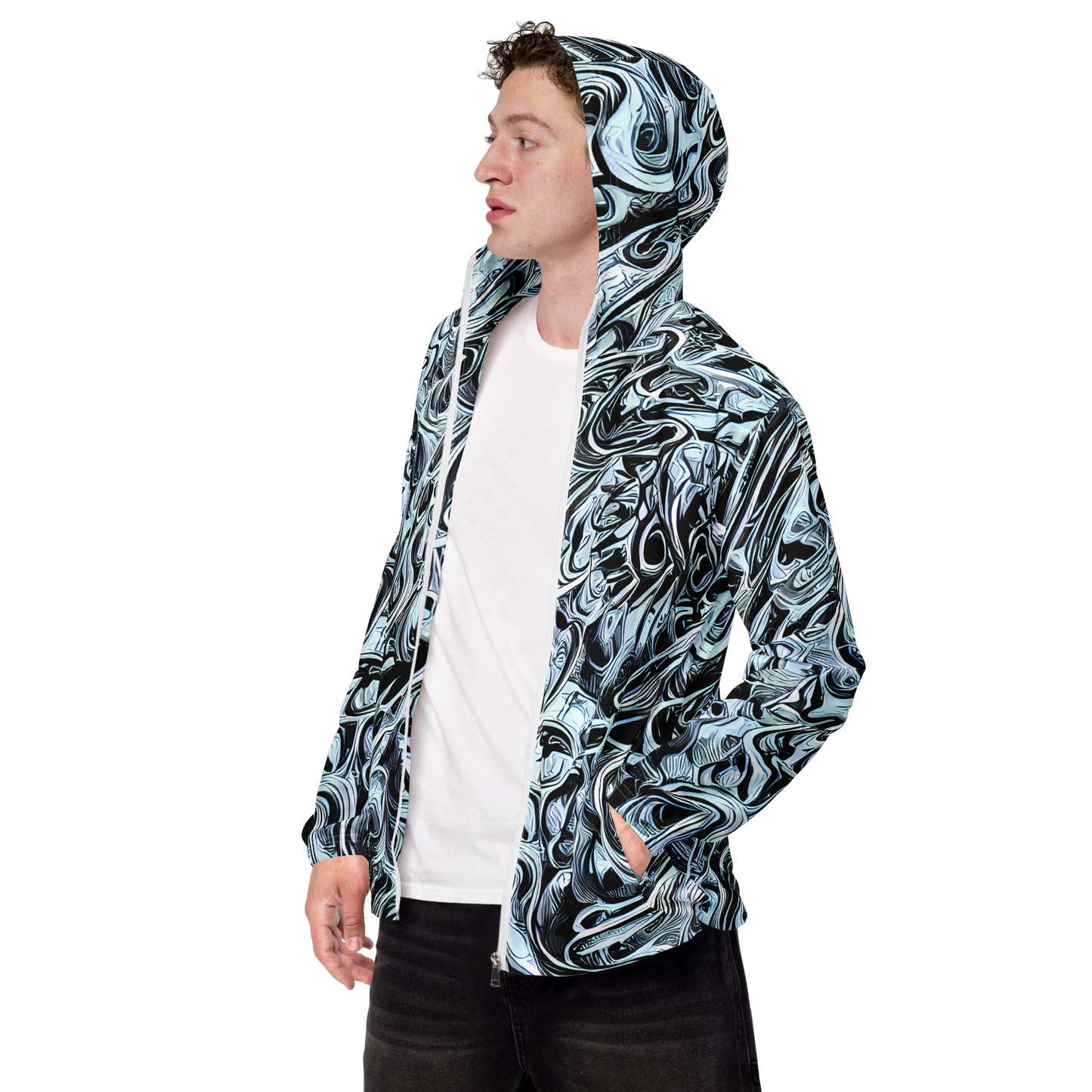 Men's Windbreaker - Horkey's Nebula