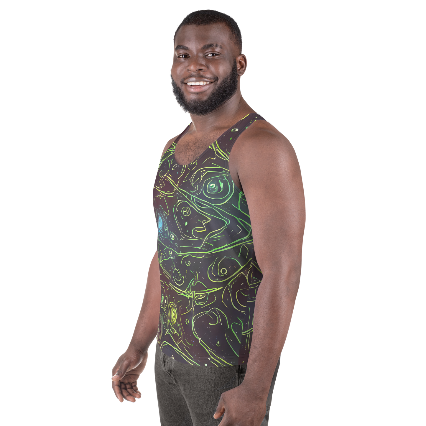 Men's Tank Top - Starfield Scrolls