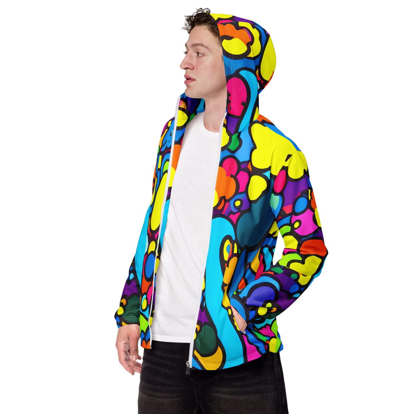 Men's Windbreaker - Pop Playland